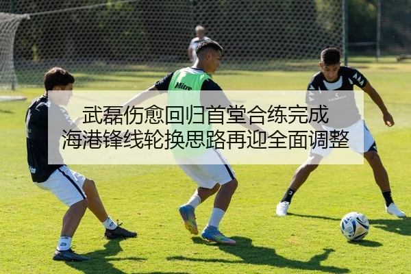 武磊伤愈回归首堂合练完成 海港锋线轮换思路再迎全面调整